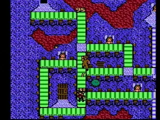 Walking along the conveyer belts