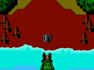 Landing the Iron Tank on the beach