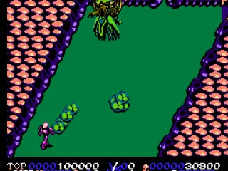 Miniboss, halfway through the first level