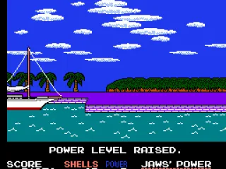 Pull back into port to raise your power level when you are experienced enough