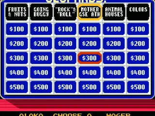 choosing an amount to wager