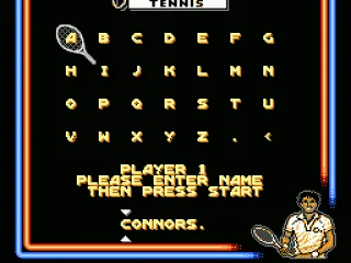 Enter your player's name.