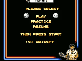 You can either play, practice, or resume a game.