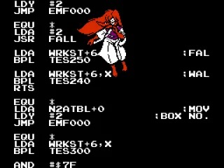 Jump into the program... the computer controlling the defense systems runs on a 6502 CPU