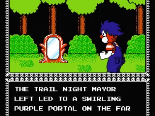 Cutscene - about to enter Night Mayor's world