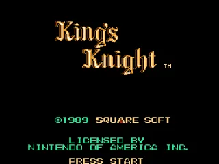 American title screen