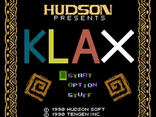 Japanese title screen