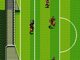 The goal keeper got the ball!