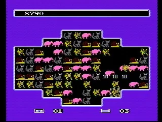 The screen fills with creatures fast!