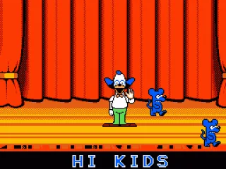 Krusty's house is flooded with rats.