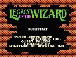 Title screen
