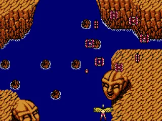 Encountering a group of enemies in circular formation