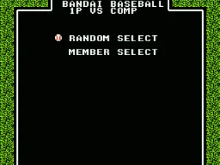 Select who's on your team or have the computer pick it for you.