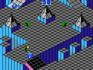 Later on in level 2 there are leeches who will eat the marble, possibly while the marble is waiting on the drawbridge