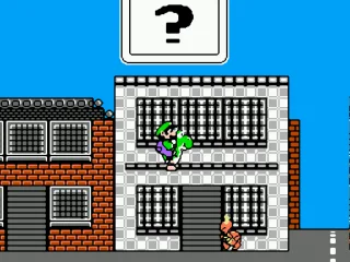 A suspicious looking koopa nearby. And he was just jaywalking. Better jump on his head!