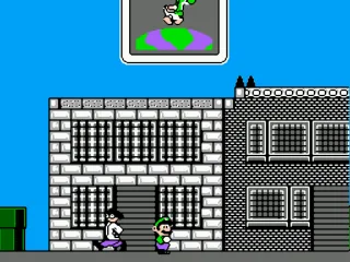 This is what gameplay looks like... a lone plumber on a city street. If you know where you are, you can call Yoshi to give you a ride for faster speeds!