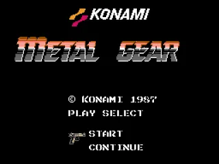 Japanese title screen