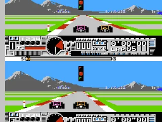 Head-to-head 2-player action on the split screen