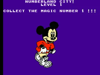 You're told what number to collect before the level begins