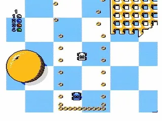 Racing on the kitchen table