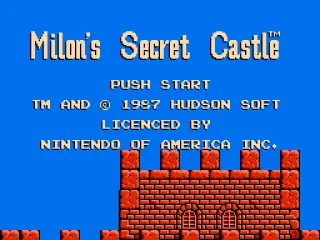 Title screen