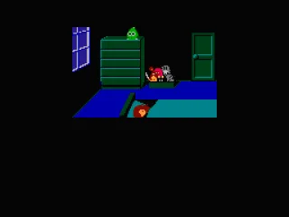 At night, when everyone was asleep...