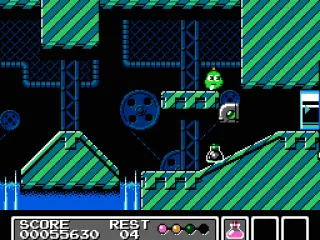 Pushing the cannon ball launcher off the edge, let's see the balls roll uphill!