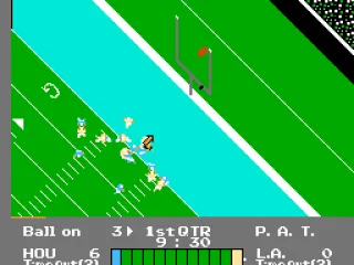 Kicking a field goal #2