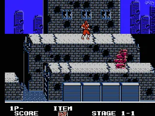 A powerful mech enemy