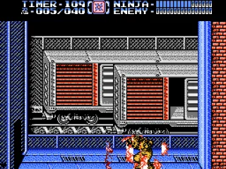 Defeating the first level boss.