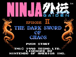 Title screen
