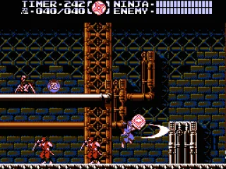Gameplay action from stage 1-1