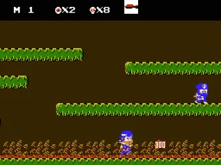 Hot ninja on ninja action