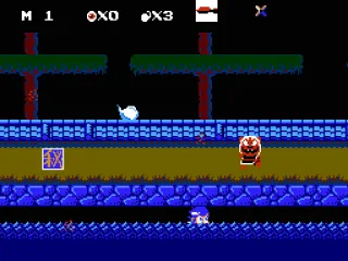 Laying low in this water level where the enemies don't venture