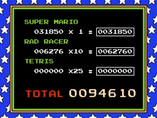 Here is your final score