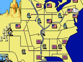 January 1864, North and South at war