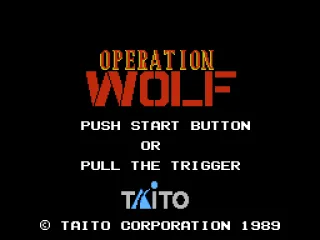 Title screen for the Japanese version.