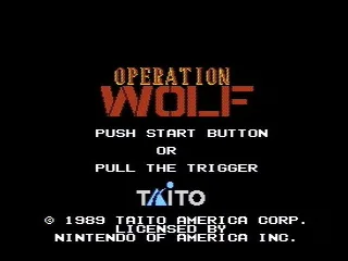 Title screen
