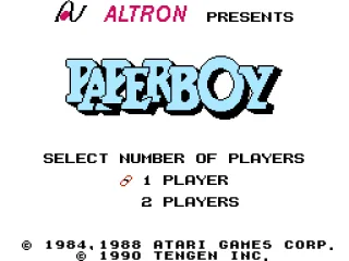 Japanese title screen