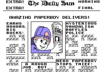 The opening screen (Japanese version)