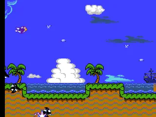 Enemies on the ground.