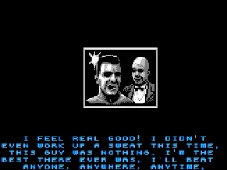 A bit of the story. This guy's pretty sure of himself!