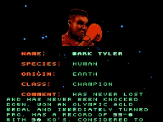 Our, uh, hero's profile.