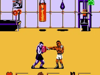 You can train to improve your skills before each fight.