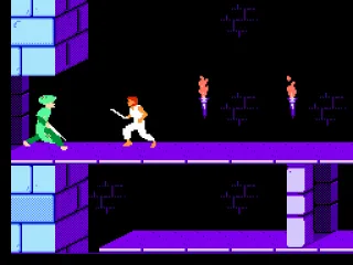 Do battle with a green guard