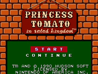 Title screen