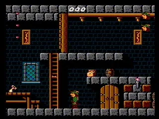 Exploring the castle (Super Robin Hood)