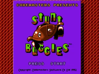 Stunt Buggies title screen