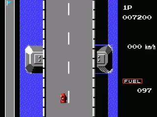 Stay on the road, don't crash into the wall or other cars!