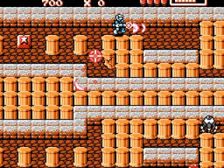 A power-up discovered inside of broken pillars